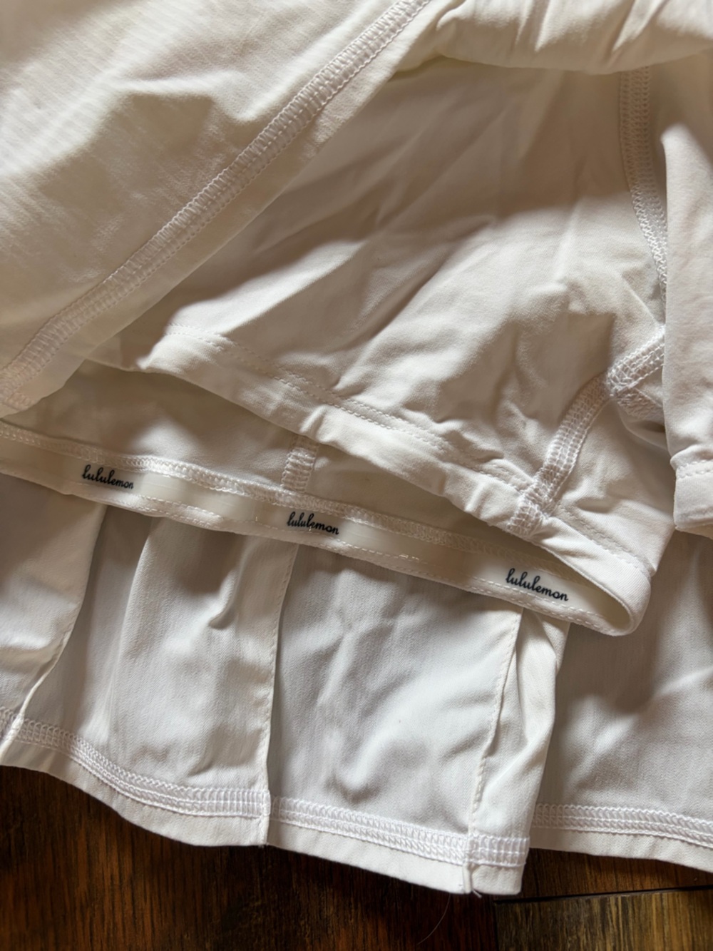 Lululemon athletica White Tiered Ruffle Tennis Skirt - Picture 3 of 5